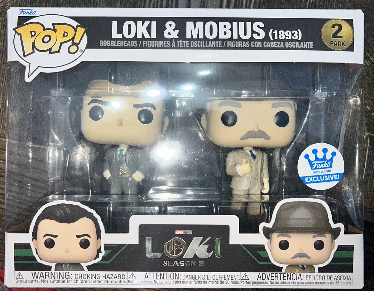 Funko Pop! Vinyl: Marvel - Loki & Mobius (1893) 2-Pack 