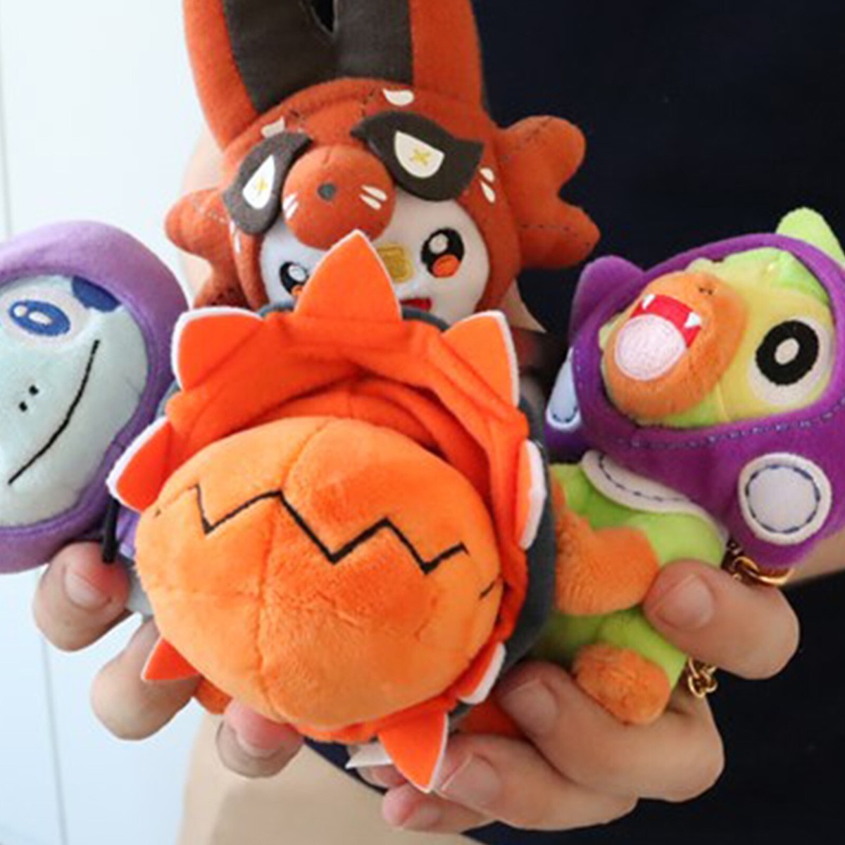 Pokemon Center Halloween Galar Garden Trapinch Plush Mascot Key