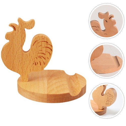4 Pack Rooster Mobile Phone Stand Chicken Holder for Desk Animal Bracket - 第 2/12 張圖片