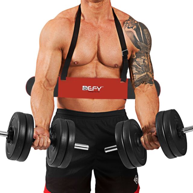 DEFY Heavy Duty Arm Blaster Round Edges Body Building Fitness Gym Curl Triceps DEFY Heavy Duty Arm Blaster Round Edges Body Building Fitness Gym Curl Triceps