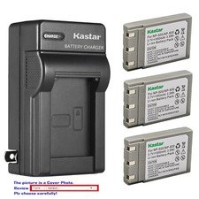 Kastar Battery AC Wall Charger for Konica Revio KD-500Z Revio KD-510Z Camera