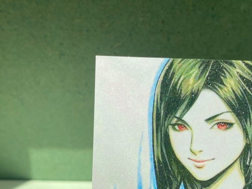 Goddess Doujin Anime Card Artists Sketch Stye Frost Design Card #23 TIFA - Picture 2 of 8