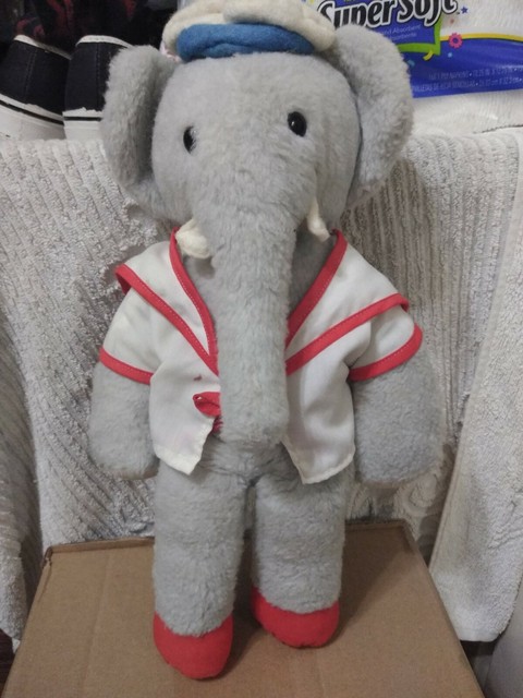 babar stuffed elephant