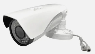 HD 1280p Outdoor Weatherproof Analog Bullet Camera 2.8-12mm VF Lens IR Sensors