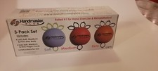 Handmaster Plus 3 Piece Physical Therapy Hand Exerciser New Open Box