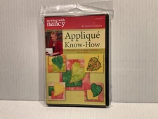 Applique Know How, Sewing with Nancy DVD Quilting Sewing With Nancy Technique