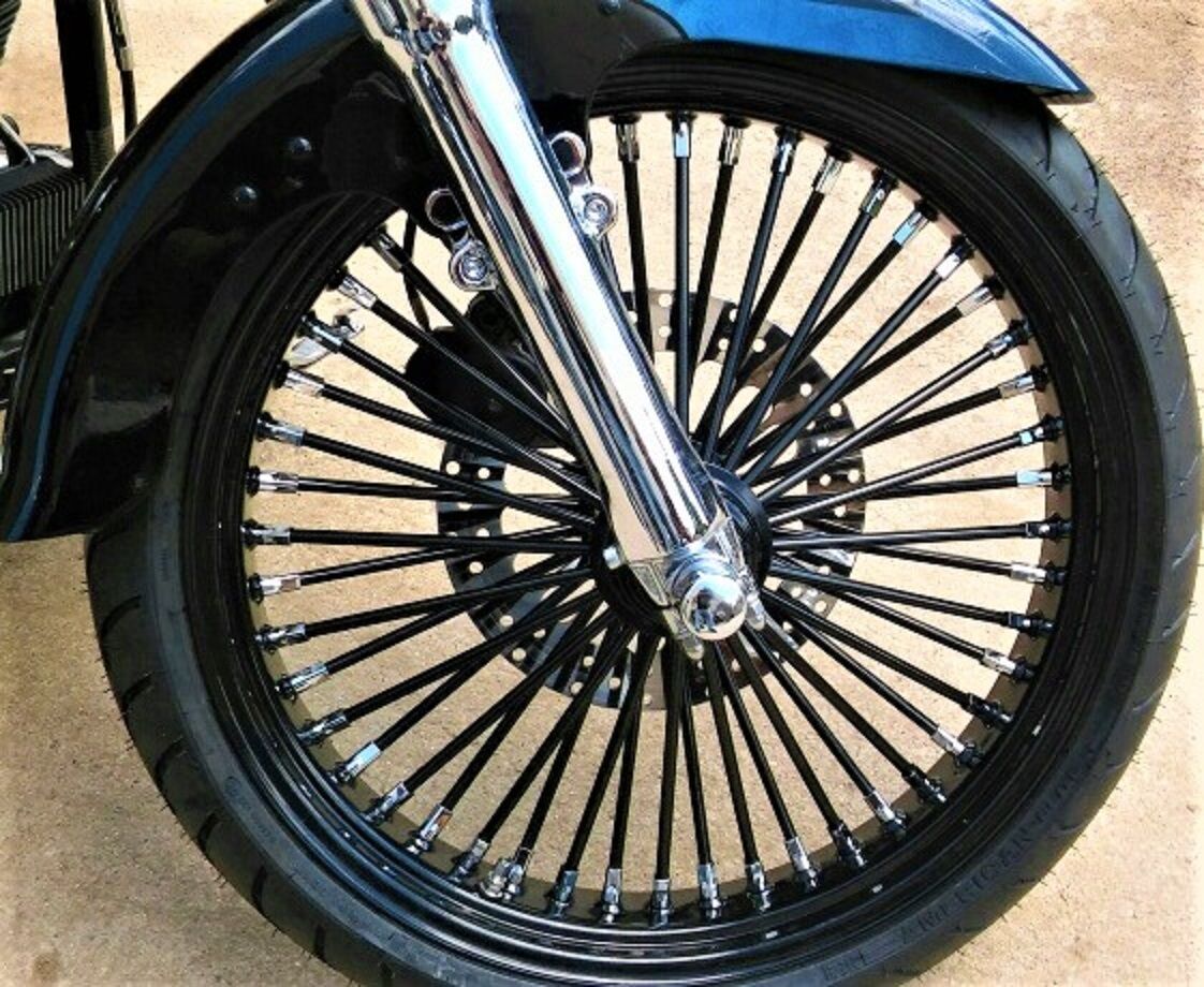 Spoke Front Wheel, black Spoke Front Wheel, black