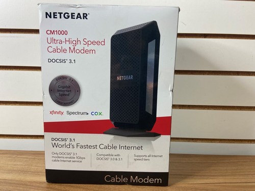 NETGEAR CM1000 Gigabit Speed Cable Modem (TDW019222)
