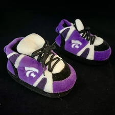 Kansas State University Wildcats NCAA Baby 1st Slippers Birth-9 mo. Comfy Feet