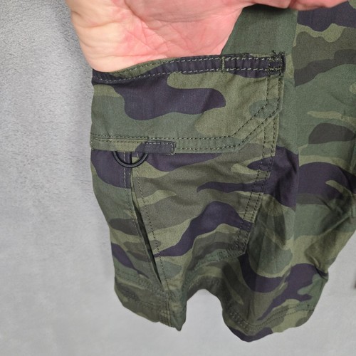 Lee Cargo Shorts Mens 32 Camo Extreme Motion Stretch Outdoor NEW - Picture 11 of 13