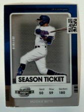 2021 Panini Contenders #19 Mookie Betts Optic Los Angeles Dodgers Baseball