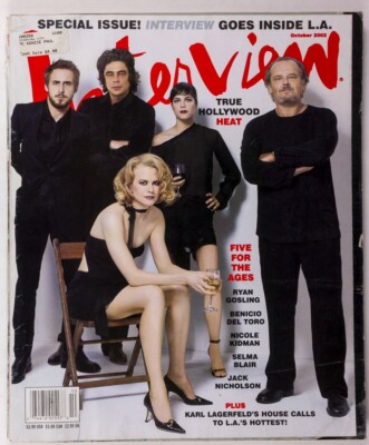 Ryan Gosling BENICIO DEL TORO Nicole Kidman JACK NICHOLSON Interview magazine US