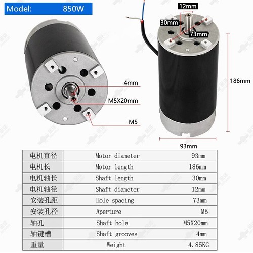 DC Motor Mini Benchtop Milling Machine Lathe High Voltage Speed Power Torque - Picture 18 of 20