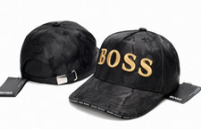 Hugo Boss Adjustable Baseball Hat One Size Fits All Embroidered Logo Snapback