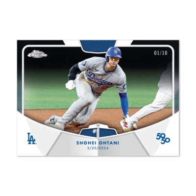 2024 MLB Topps SHOHEI OHTANI 50/50 LA DODGERS 10 pack BOX