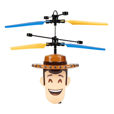 Toy Story 4 Motion Sense Helicopter Ball Woody Head Kids Toy Mini Copter - Picture 2 of 6