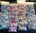 24 Packs Mosaic Mercantile Pebbles Glass Stones Decorative Crafts Lot New