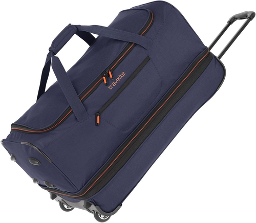 Borsone Da Viaggio Con Ruote, Valigia Trolley Grande, Volume Espandibile, BASICS - Foto 7 di 12