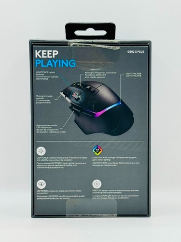 Logitech G502 X Plus Gaming Mouse w/ LightSync - 910-06160 - Bild 4 von 4