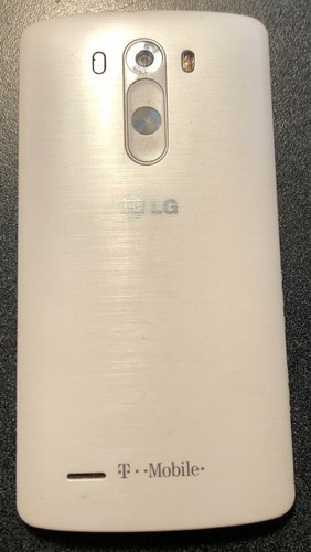 LG G3 D851 16GB (T-Mobile) Smartphone Black Repair Good Used Parts NO POWER - Afbeelding 2 van 2