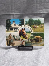 Kentucky Horse Park Multi-View Vintage Postcard by John Hinde