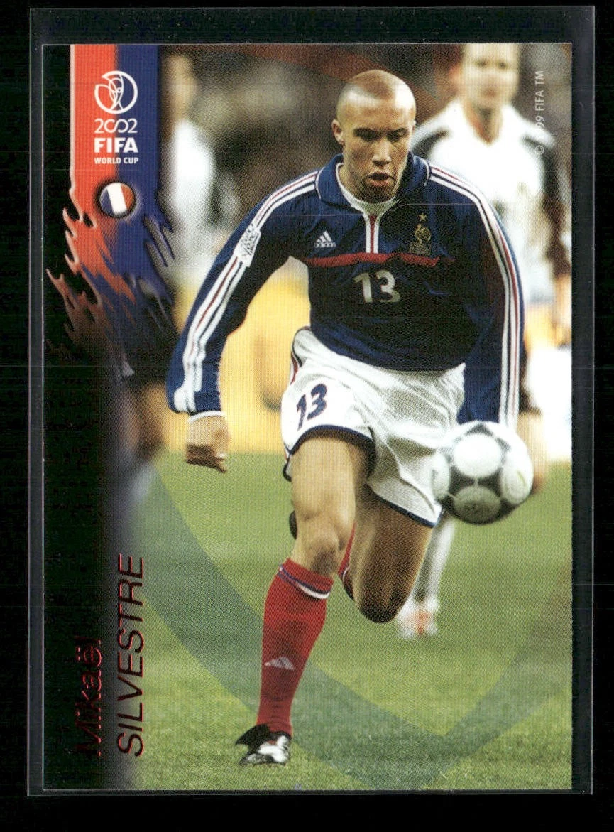 希少 ヒストリー・オブ・ザ・ワールド・カップ FIFAオフィシャル・ビデオ全二巻 2002 Panini FIFA World Cup Opening Series - Mikael Silvestre #56
