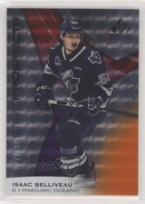 2019 Upper Deck SP Game Used CHL Edition Orange 127/199 Isaac Belliveau #73 2d8