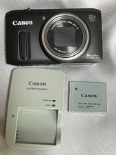 Canon PowerShot SX260 HS 12.1MP 20x Zoom Digital Camera Black AS-IS Parts JP