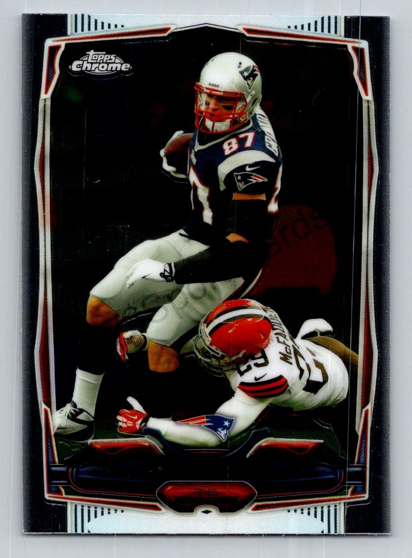 2014 Topps Chrome - Rob Gronkowski #82