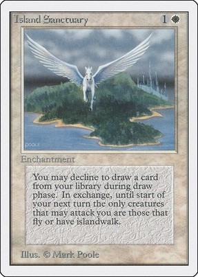 Island Sanctuary x1 Unlimited Edition EX/NM MTG (RM) 4RCards