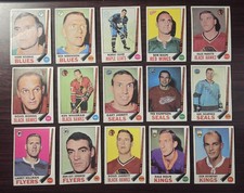 1969-70 NHL Hockey Lot (15) G/VG