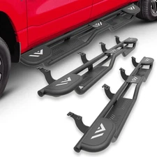 For 2022-2025 Toyota Tundra CrewMax Cab Bolt-on 3- Raised Steps Running Boards 