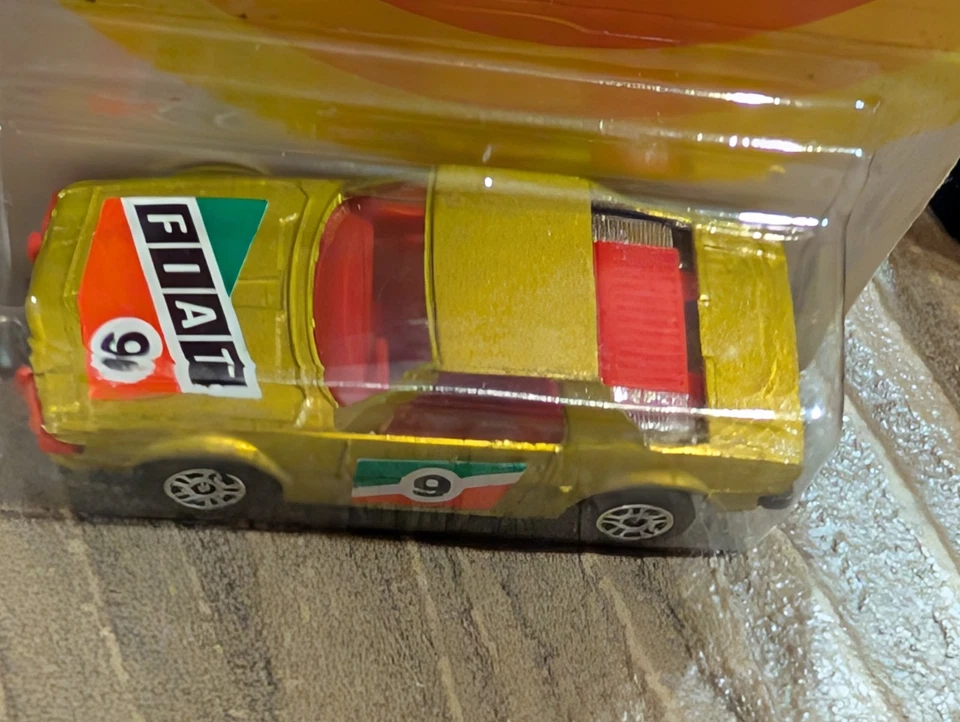 1978 CORGI  E86 FIAT X1/9 VINTAGE DIE CAST CAR NEW ON UNOPENED BLISTER CARD - Image 4 of 4