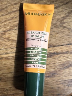 Mudmasky French Kiss Lip Balm Limoncello Orange Hydrate 0.33 fl oz