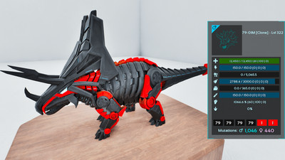  ARK Survival Ascended OFFICIAL PVE - PAIR TEK TRICERATOPS CLONE TOP STATS
