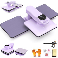 15x15 Automatic Heat Press Machine T shirt Sublimation Transfer w/ Auto Release