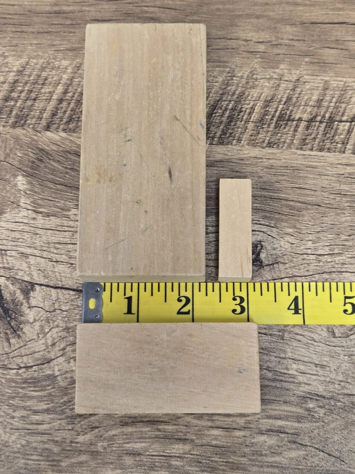 SET OF 17 Vintage Wooden Blocks Various Sizes - Perfect for Carving/Crafts! - Image 4 of 4