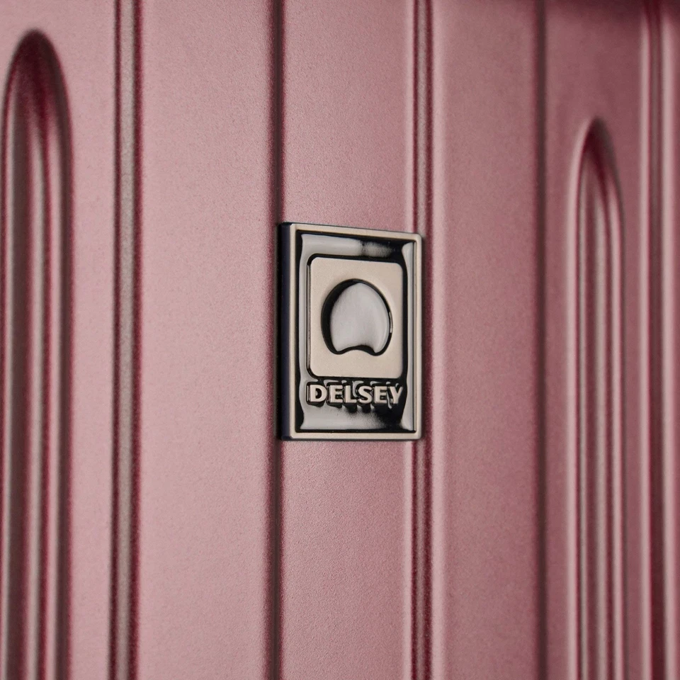 Equipaje giratorio rígido Delsey Paris Titanium 25" a cuadros, púrpura Foto 4 de 4