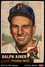 1953 Topps #191 Ralph Kiner Pirates HOF 1 - POOR