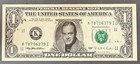 Vintage New Bob Hope Altered Genuine US Unused $1 One Dollar Bill — photo 1