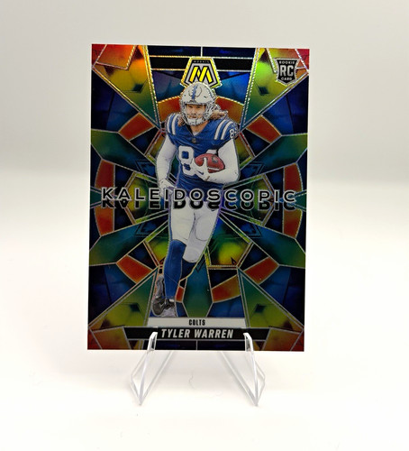 Panini 2025 Mosaic Tyler Warren Colts #16 Kaleidoscopic Prizm RC Insert