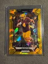 2025 Panini Prizm Draft Picks Gold Cracked Ice CAM SKATTEBO RC New Recruits