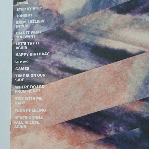NEW KIDS ON THE BLOCK STEP BY STEP VINYL ALBUM (ORIGINAL 1990) FREE UK DELIVERY - Picture 3 of 6