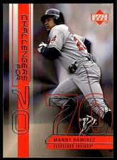 1999 Upper Deck Challengers for 70 Inserts Manny Ramirez Cleveland Indians #C22