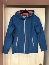 Tribord Florida Quay waterproof hoodie windbreaker sailing jacket Blue Size S