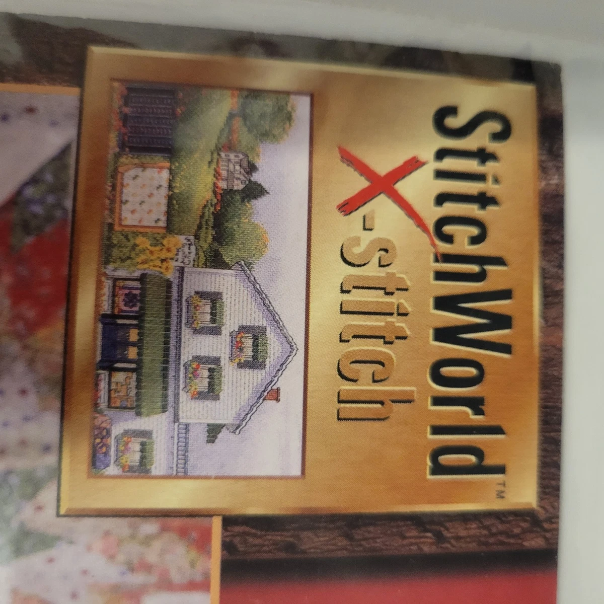 Vintage 1997 Janlynn StitchWorld X-Stitch Cross Stitch Kit September Gold