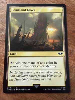 Command Tower / Befehlsturm - Warhammer  40.000 - NM - EN - MTG  Magic Gathering