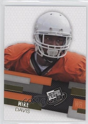 2014 Press Pass Gold Mike Davis #14 Rookie RC 7mg