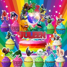 Animal Company goziila TABLEWARE  PARTY SUPPLIES BIRTHDAY DECORATION