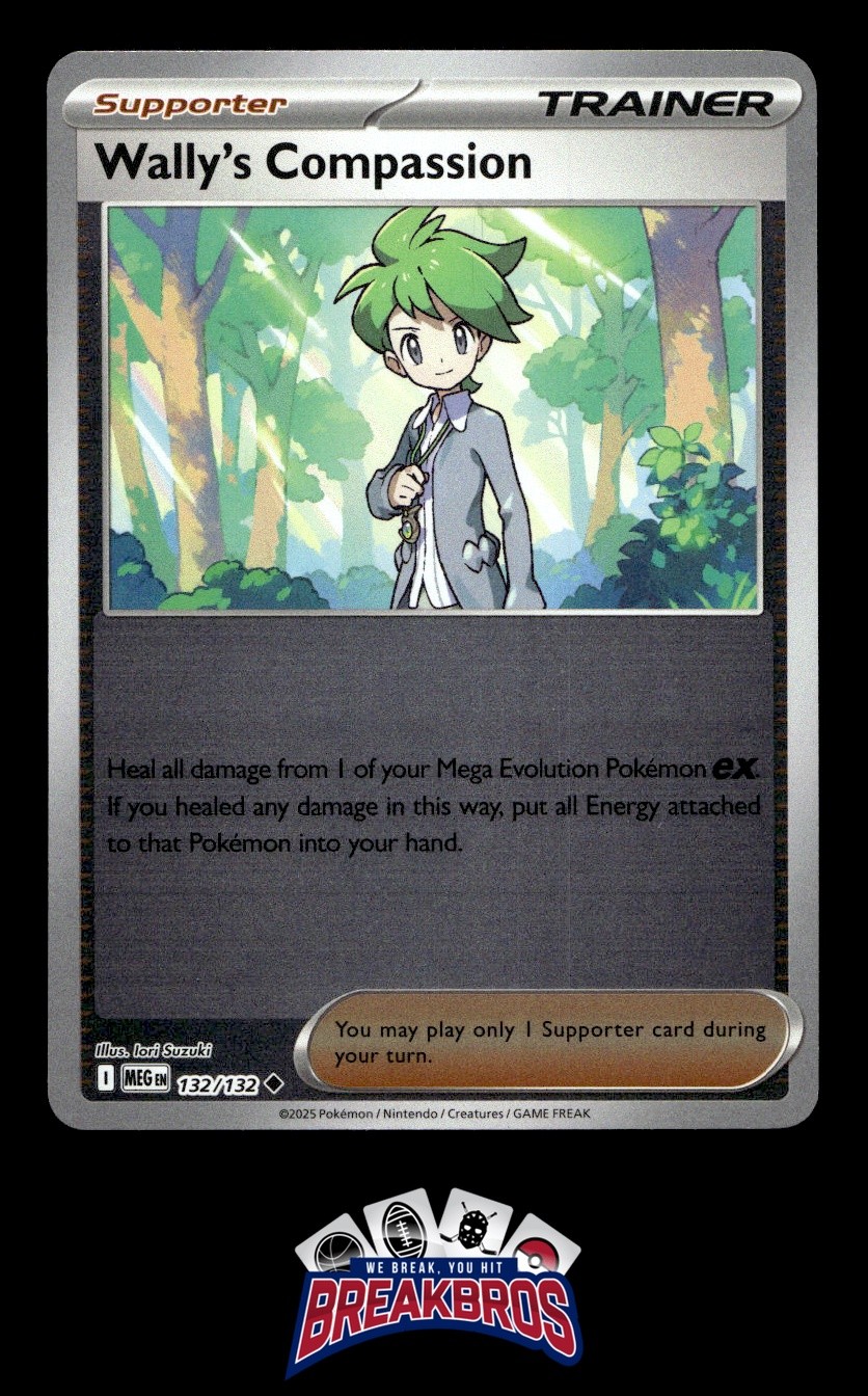 Wally's Compassion ME01: Mega Evolution #132/132 Uncommon